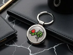Keys Holder Fob Stylish Metallic Max